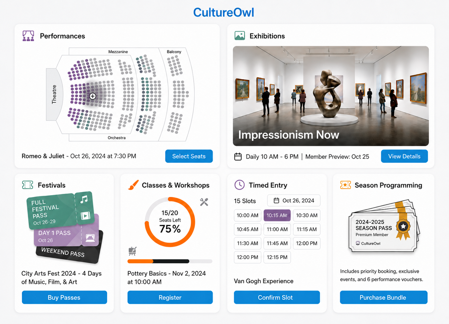Mobile checkout screen showing ticket selection and guest checkout